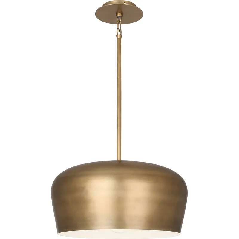Rico Espinet Bumper 1 Light 18.38 inch Warm Brass Pendant Ceiling Light