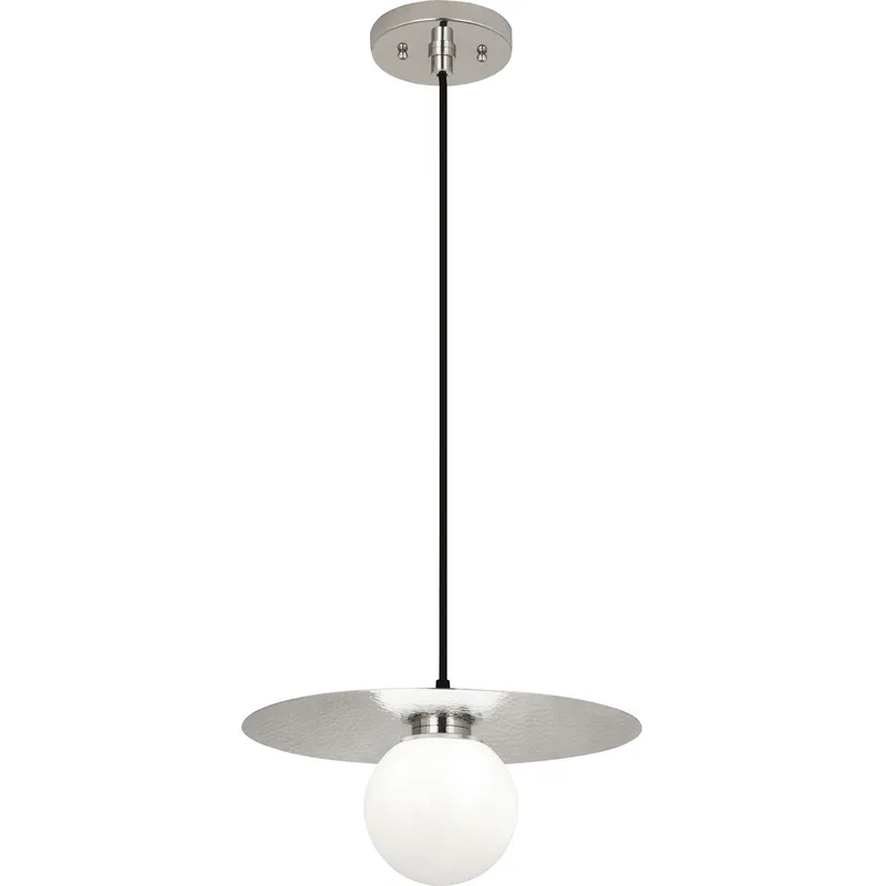 Dal LED 13 inch Polished Nickel Pendant Ceiling Light