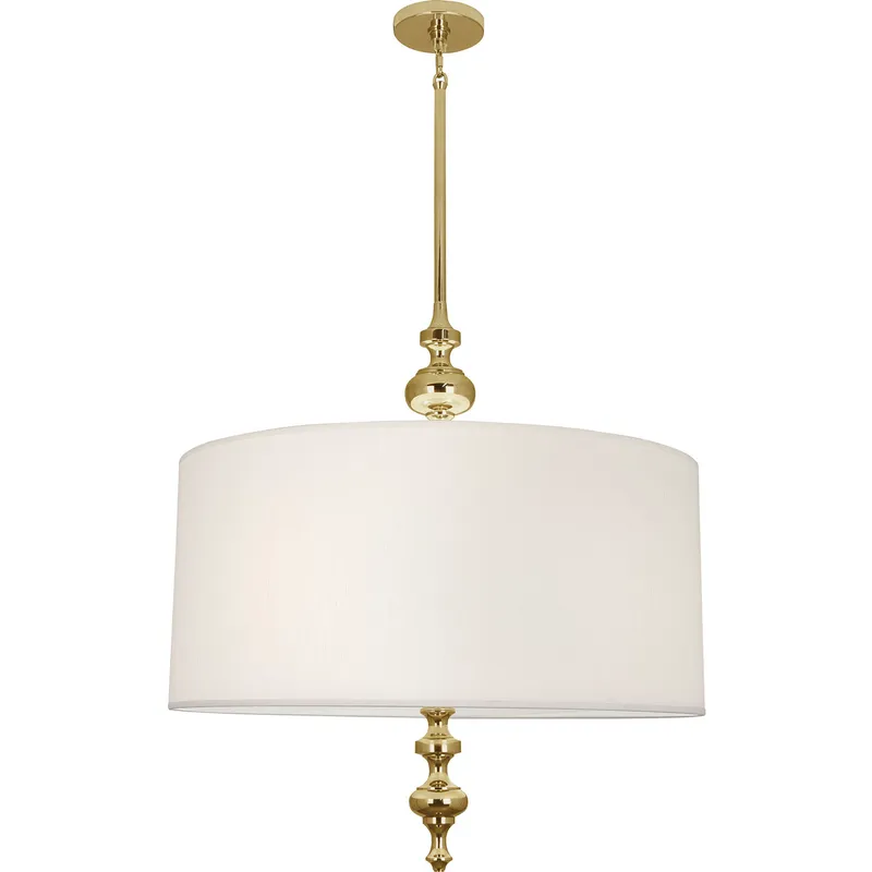 Arthur 3 Light 27 inch Modern Brass Pendant Ceiling Light