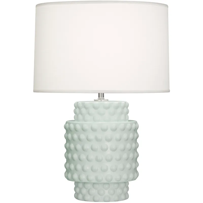 Small Dolly 21.38 inch 150 watt Matte Celadon Accent Lamp Portable Light in Fondine
