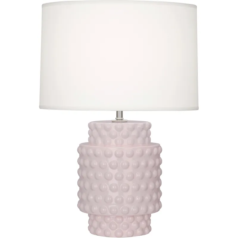 Small Dolly 21.38 inch 150 watt Rose Water Accent Lamp Portable Light in Fondine