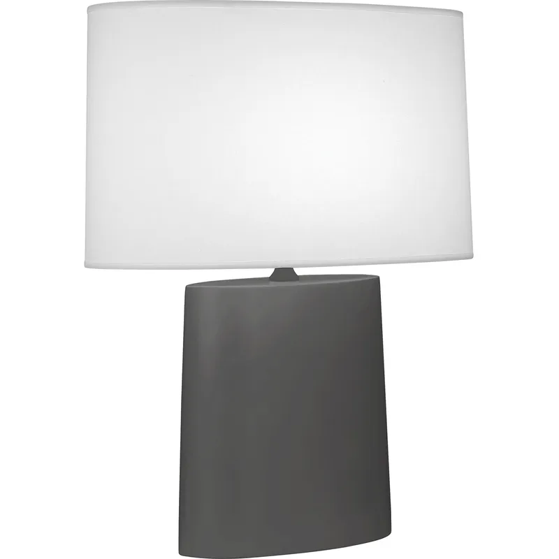 Victor 26.25 inch 100 watt Matte Ash Table Lamp Portable Light