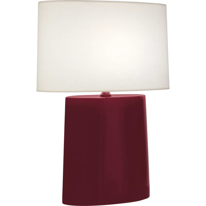 Victor 26.25 inch 100 watt Sugar Plum Table Lamp Portable Light