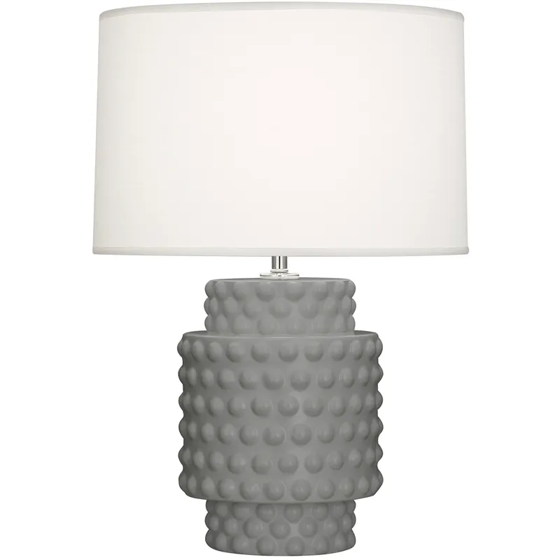 Small Dolly 21.38 inch 150 watt Matte Smoky Taupe Accent Lamp Portable Light in Fondine
