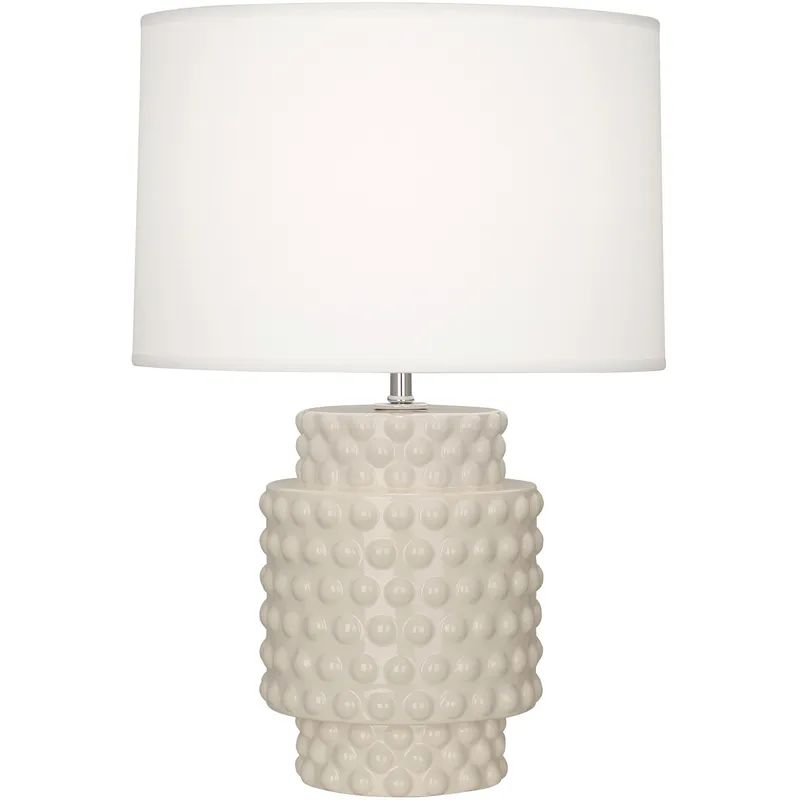 Small Dolly 21.38 inch 150 watt Bone Accent Lamp Portable Light in Fondine