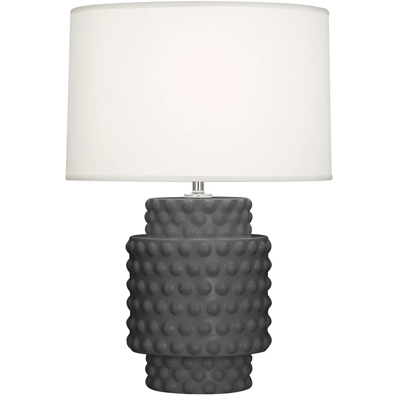 Small Dolly 21.38 inch 150 watt Matte Ash Accent Lamp Portable Light in Fondine