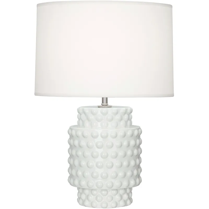 Small Dolly 21.38 inch 150 watt Lily Accent Lamp Portable Light in Fondine