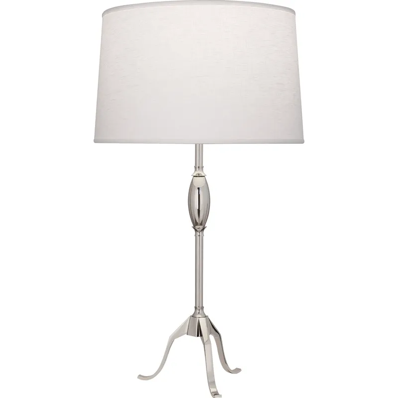 Grace 29 inch 150 watt Polished Nickel Table Lamp Portable Light