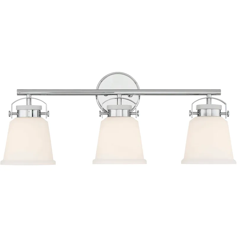 Kaden 3 Light 26 inch Polished Chrome Bathroom Vanity Light Wall Light, Essentials