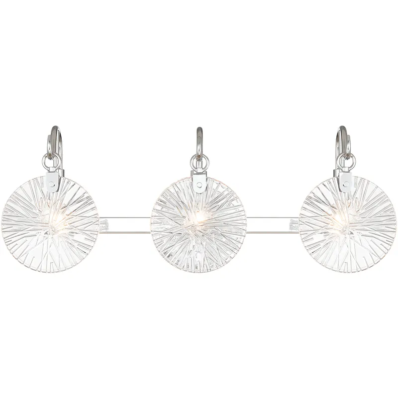 Addison 3 Light 24 inch Polished Chrome Bathroom Vanity Light Wall Light