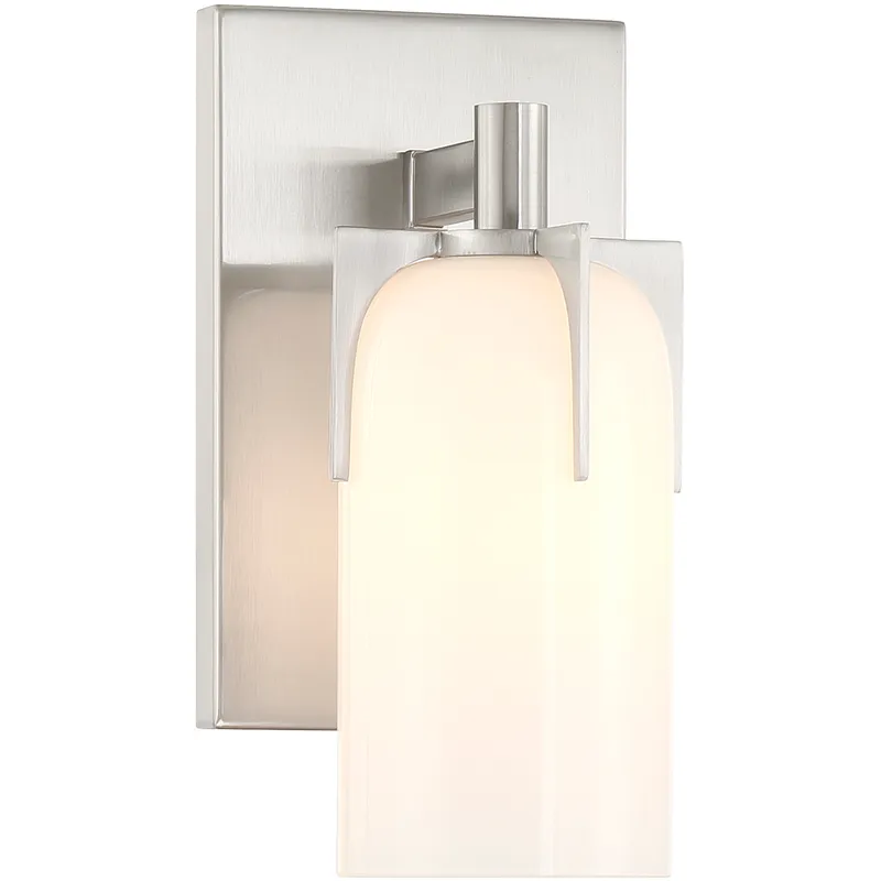 Caldwell 1 Light 4.75 inch Satin Nickel Bathroom Vanity Light Wall Light