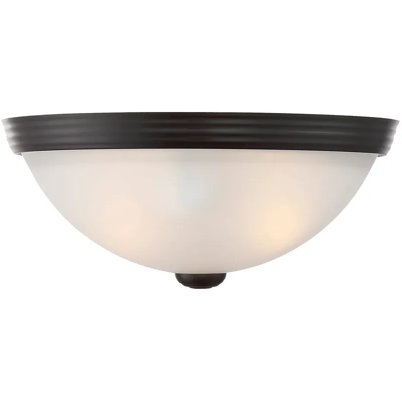 Stella 2 Light 11 inch English Bronze Flush Mount Ceiling Light, Essentials
