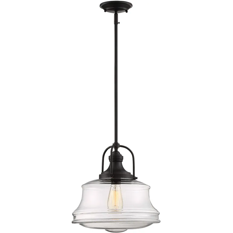 Garvey 1 Light 14 inch English Bronze Pendant Ceiling Light, Essentials