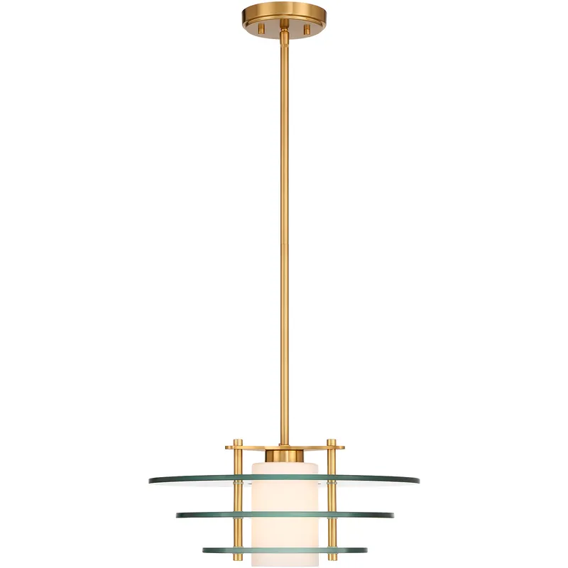 Newell 1 Light 20 inch Warm Brass Pendant Ceiling Light