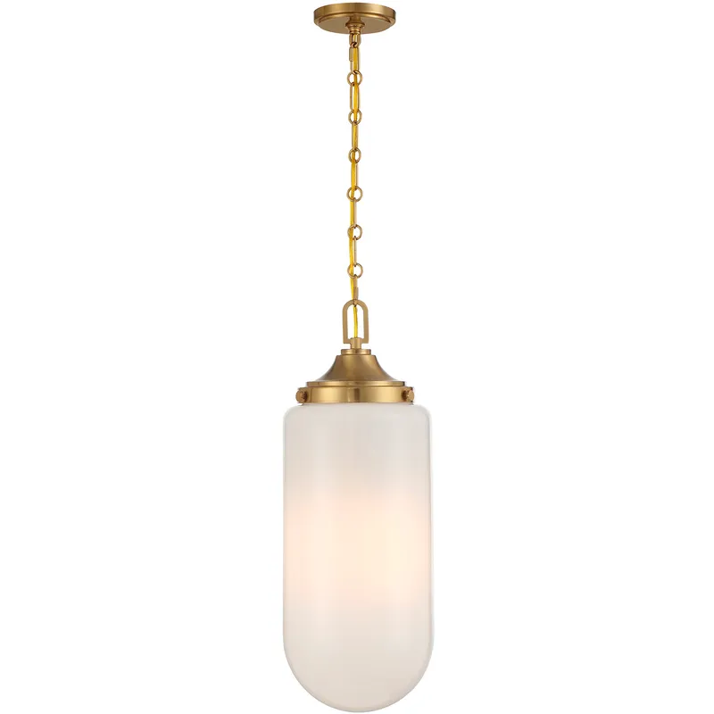 Bryant 3 Light 9 inch Warm Brass Pendant Ceiling Light, Essentials
