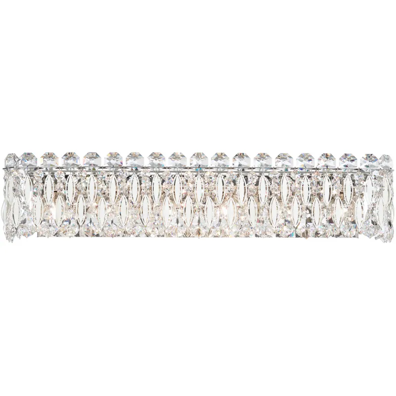Sarella 6 Light Heirloom Gold Wall Sconce Wall Light in Spectra