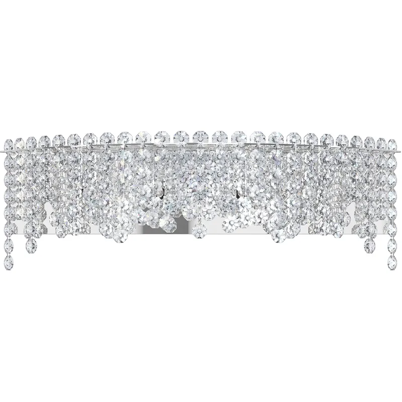 Chantant 4 Light 24.5 inch Polished Stainless Steel Bath Vanity & Wall Light in Radiance