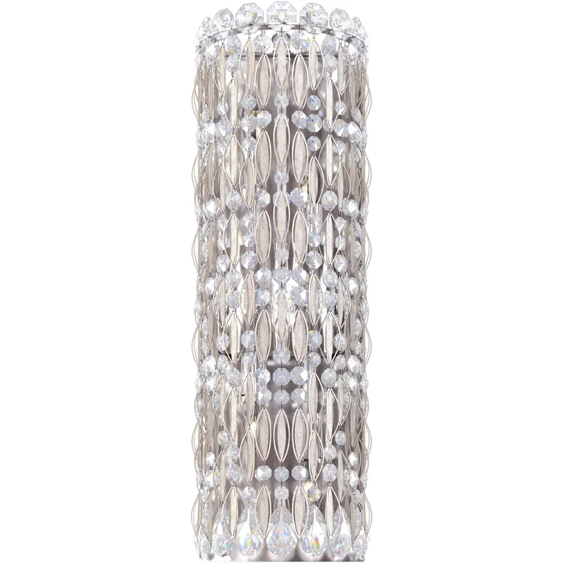 Sarella 4 Light 7 inch Antique Silver Bath Vanity & Wall Light in Heritage