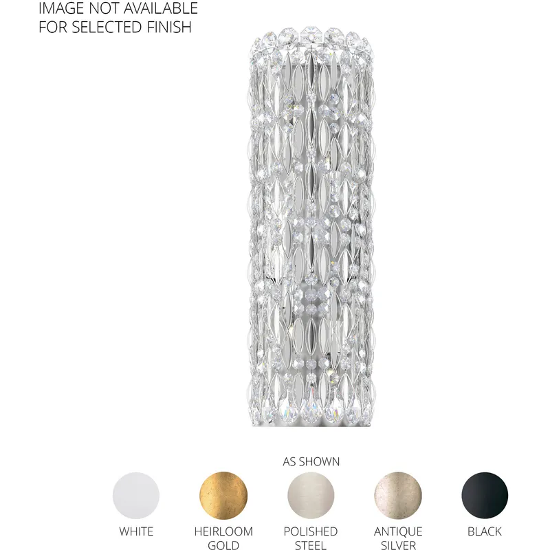 Sarella 4 Light 7 inch White Bath Vanity & Wall Light in Radiance