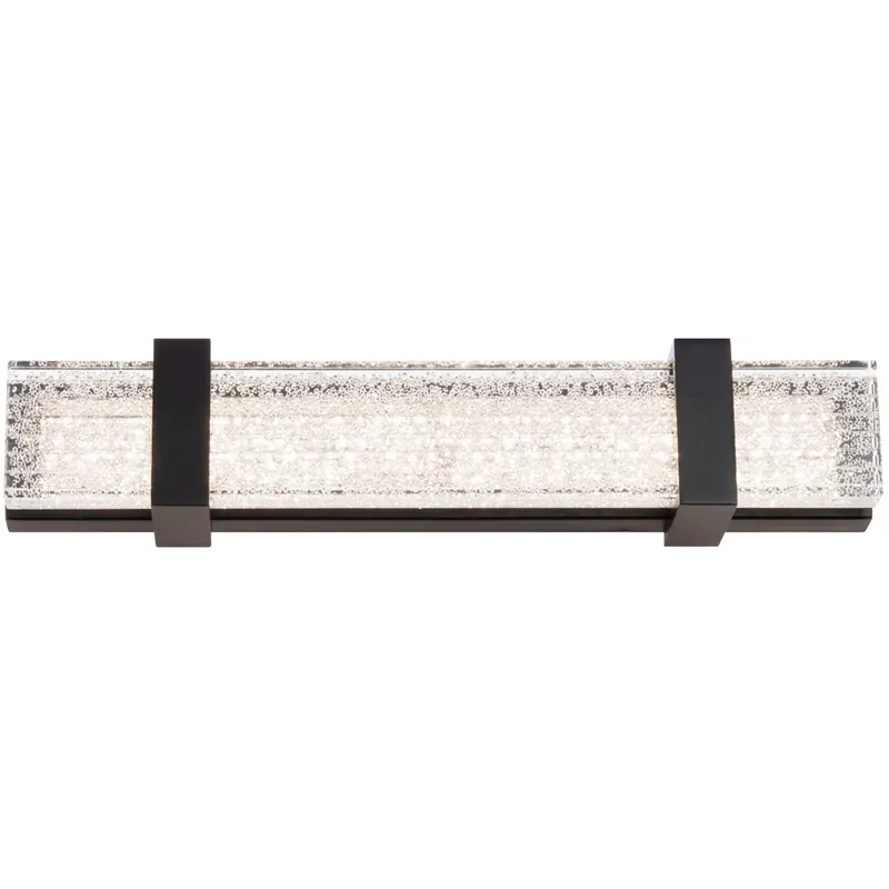 Beyond Verandah LED 18 inch Black Bath Vanity & Wall Light, Beyond