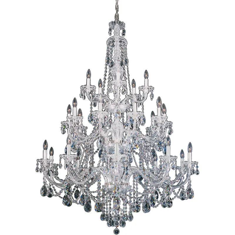 Sterling 25 Light 45 inch Aurelia Chandelier Ceiling Light in Heritage