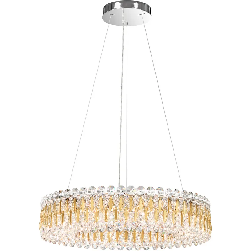 Sarella 12 Light 24 inch Heirloom Gold Chandelier Ceiling Light