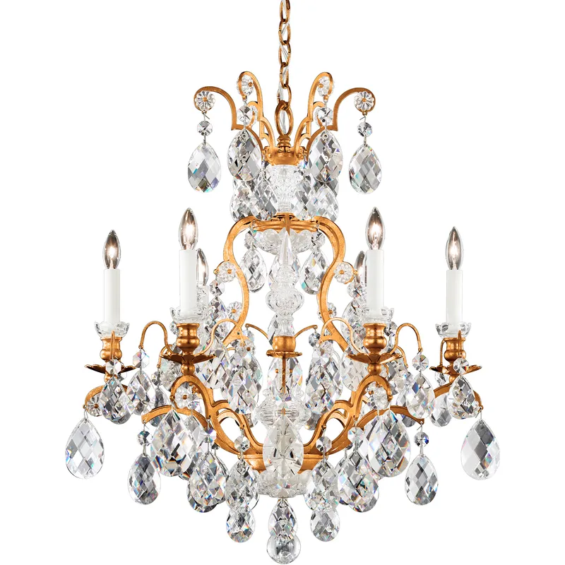 Renaissance 7 Light 23.5 inch French Gold Chandelier Ceiling Light in Heritage