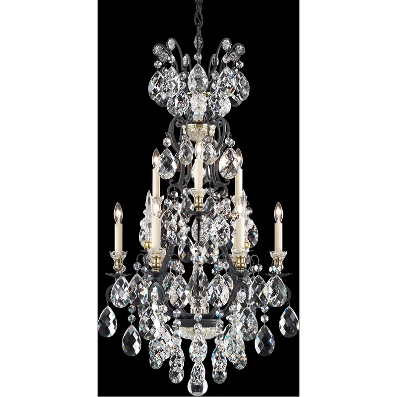 Renaissance 10 Light 21 inch Heirloom Gold Chandelier Ceiling Light in Heritage