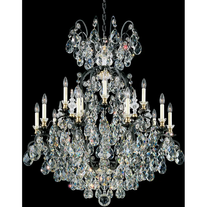 Signature Legacy Renaissance 16 Light 38 inch Heirloom Bronze Chandelier Ceiling Light in Radiance