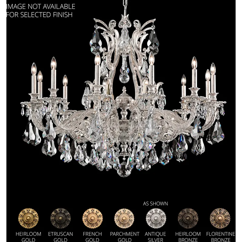 Sophia 12 Light Heirloom Gold Chandelier Ceiling Light in Heritage