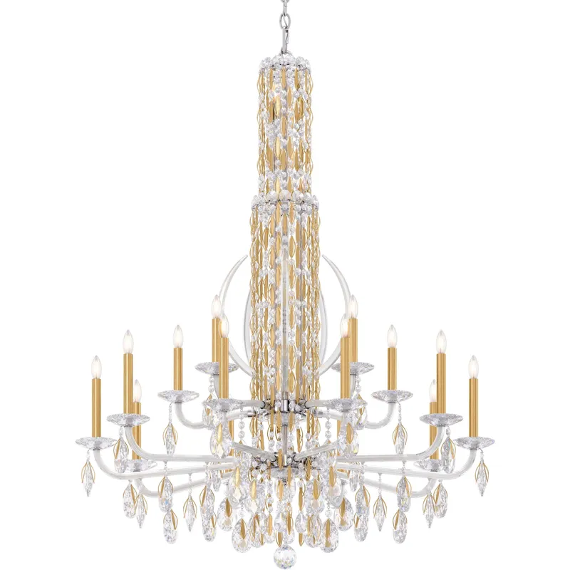 Siena 17 Light 40.5 inch Heirloom Gold Chandelier Ceiling Light in Heritage