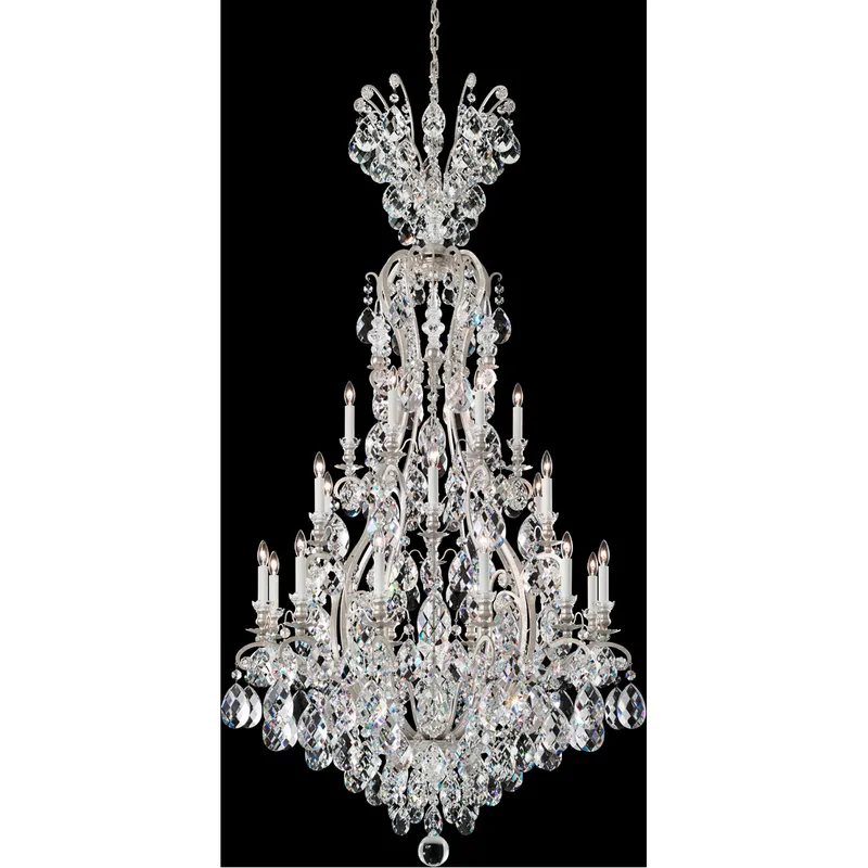 Renaissance 25 Light 36 inch Heirloom Bronze Chandelier Ceiling Light in Heritage