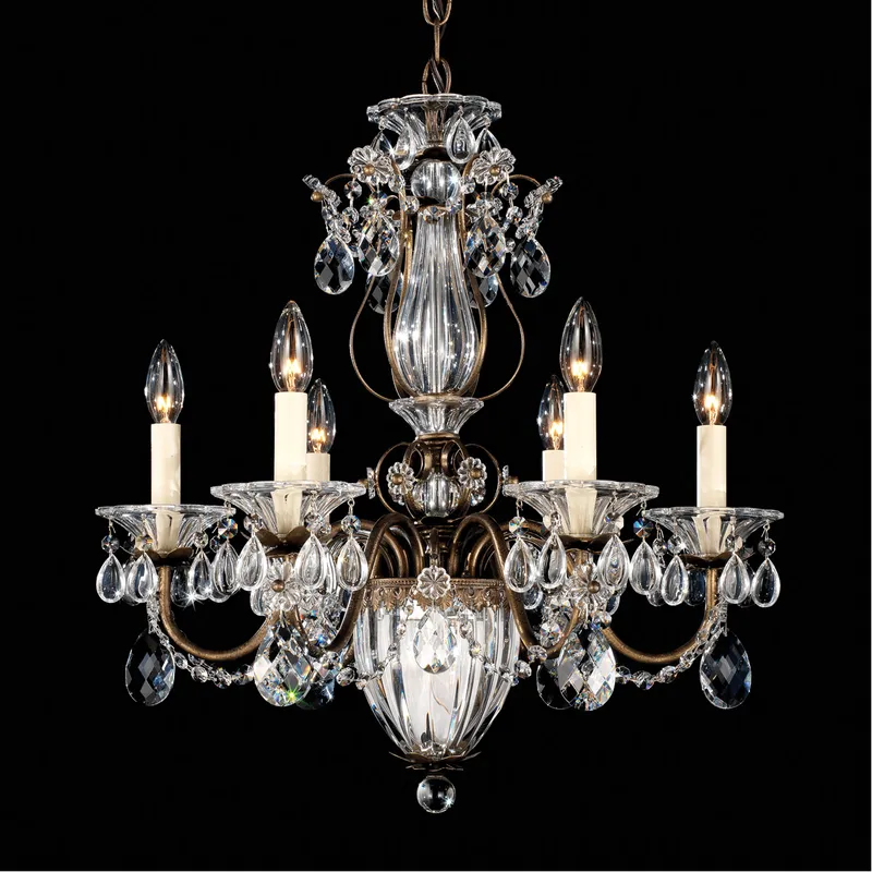 Bagatelle 7 Light 21 inch Aurelia Chandelier Ceiling Light in Spectra