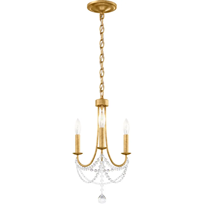 Verdana 3 Light Heirloom Gold Chandelier Ceiling Light