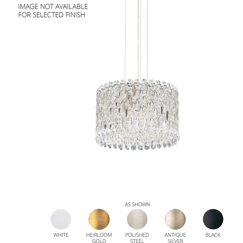 Sarella 8 Light Heirloom Gold Mini Pendant Ceiling Light in Radiance