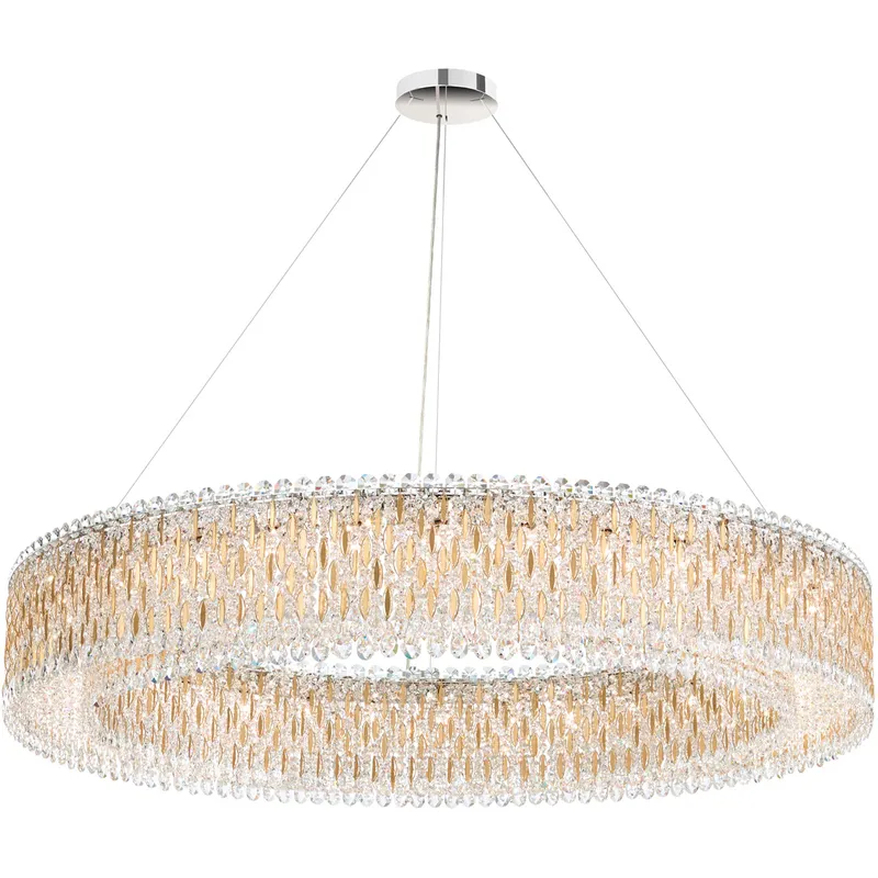 Sarella 32 Light 59 inch White Pendant Ceiling Light in Heritage