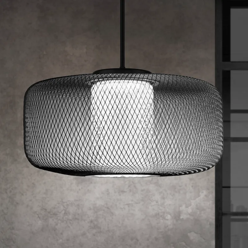 Signature Kodo LED 31.8 inch Black Pendant Ceiling Light, Schonbek Signature
