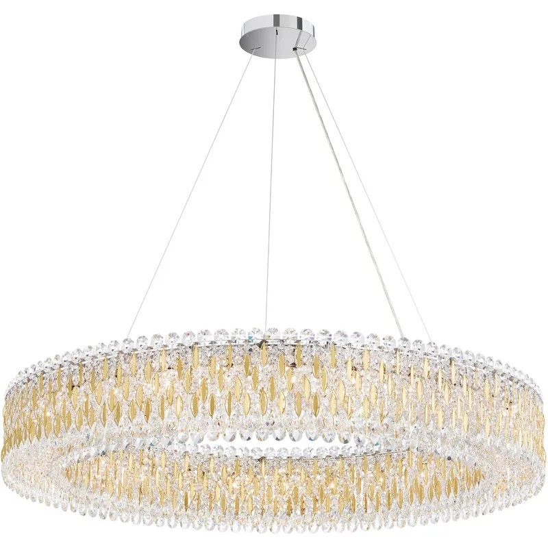 Sarella 27 Light 48 inch White Pendant Ceiling Light in Heritage