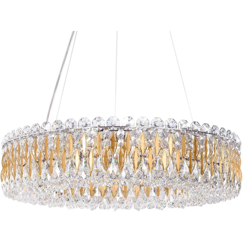 Sarella 12 Light Heirloom Gold Pendant Ceiling Light in Radiance