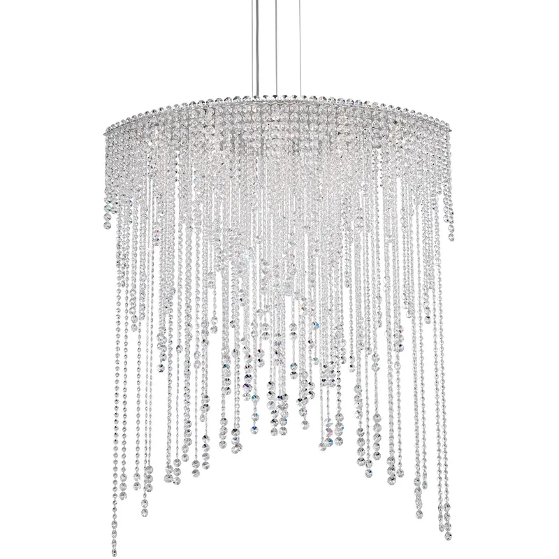 Chantant 8 Light 22 inch Polished Stainless Steel Pendant Ceiling Light in Radiance
