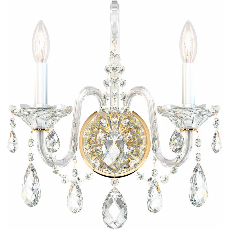 Sterling 2 Light 6.5 inch Aurelia Wall Sconce Wall Light in Radiance
