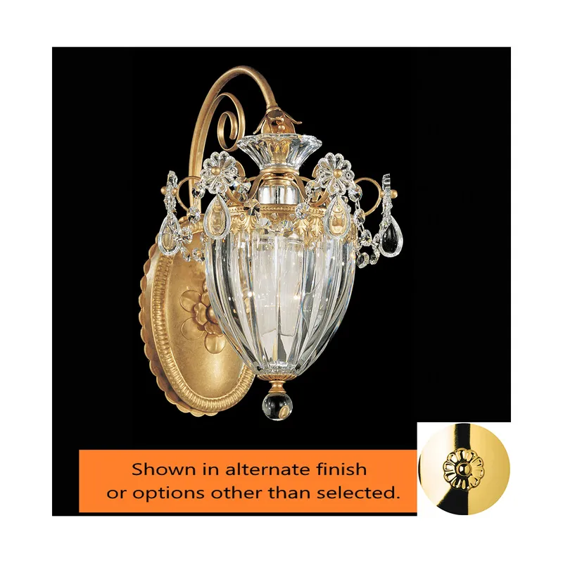 Bagatelle 1 Light 10.5 inch Aurelia Wall Sconce Wall Light in Heritage