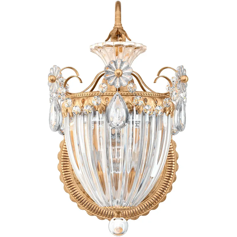 Bagatelle 1 Light 10.5 inch French Gold Wall Sconce Wall Light in Heritage