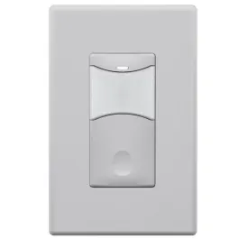 SensorWorx Wall Switch Sensor - PIR - Auto On - Stand Alone - 12-24V - Gray