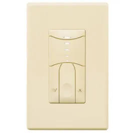 SensorWorx Momentary Decorator Switch - 0-10V Dimmer - 5-24V - Light Almond