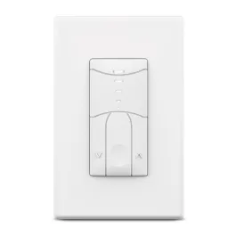 SensorWorx Momentary Decorator Switch - 0-10V Dimmer - 5-24V - White