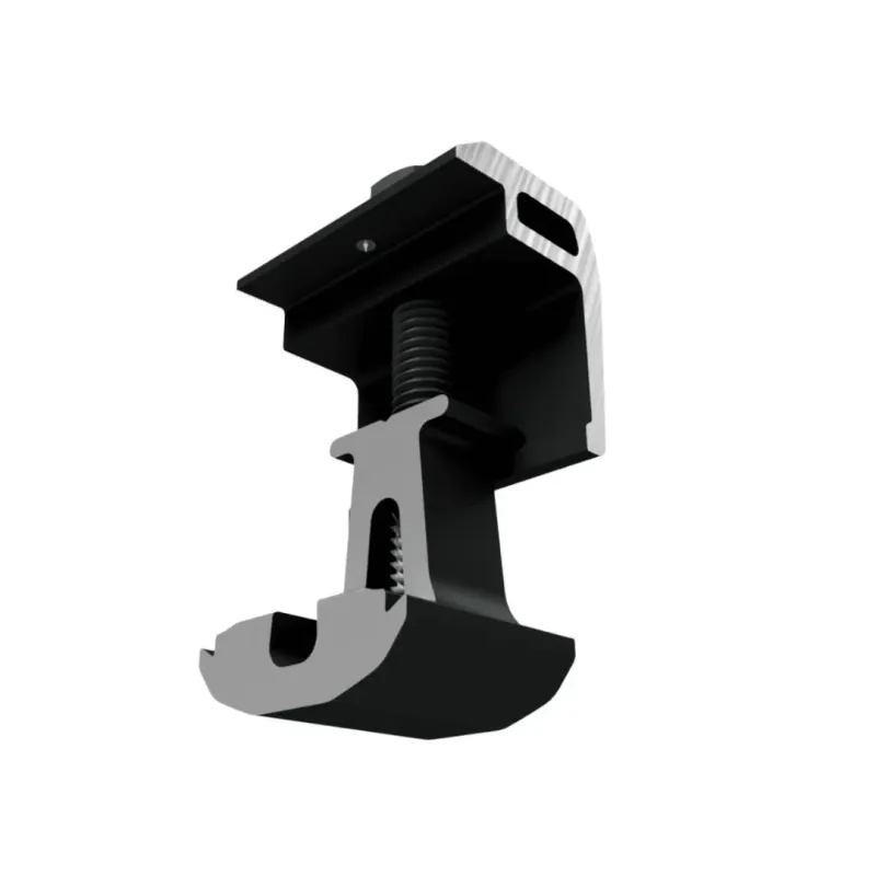SnapNrack Ultra Rail – UR-45 – End Clamp – Black