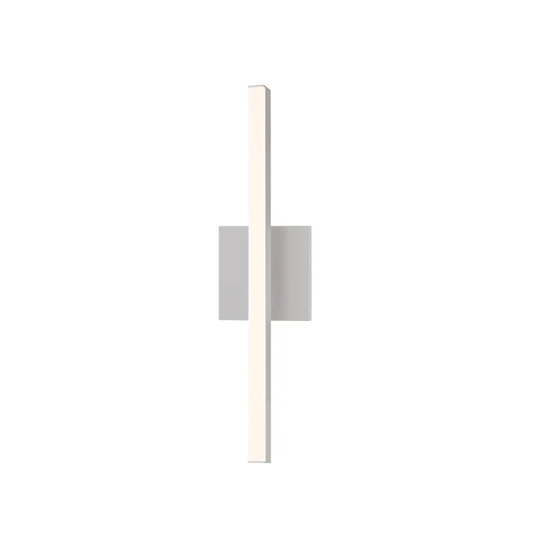 Stix LED 0.75 inch Bright Satin Aluminum Vanity Light Wall Light