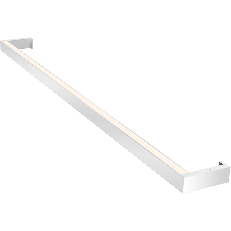 Thin-Line LED 36 inch Bright Satin Aluminum Wall Bar Wall Light in 3ft., 3000K