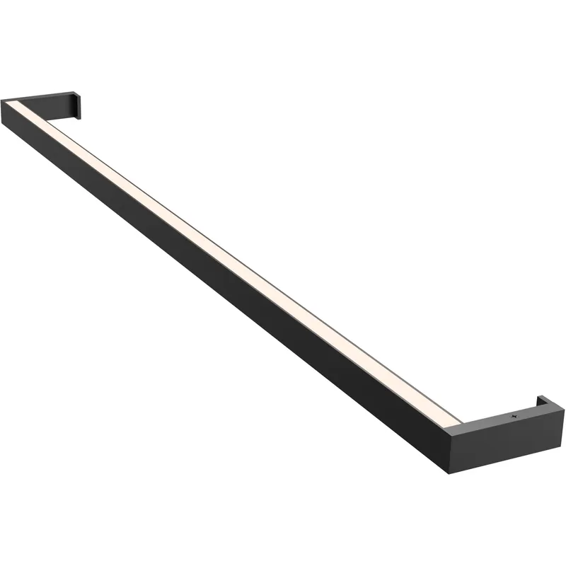 Thin-Line LED 36 inch Satin Black Wall Bar Wall Light in 3ft., 3000K